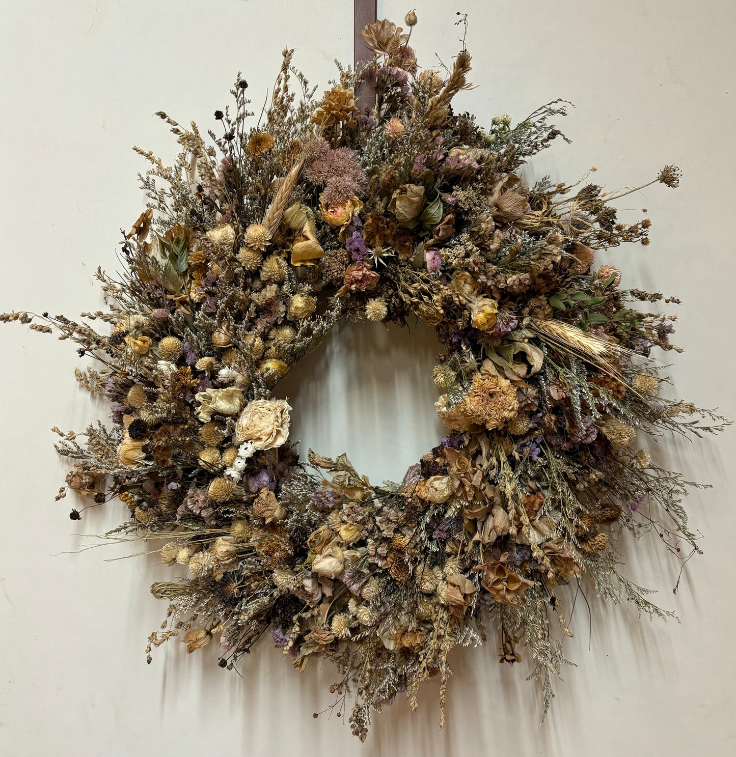 Dried Flower Wreath - 12"