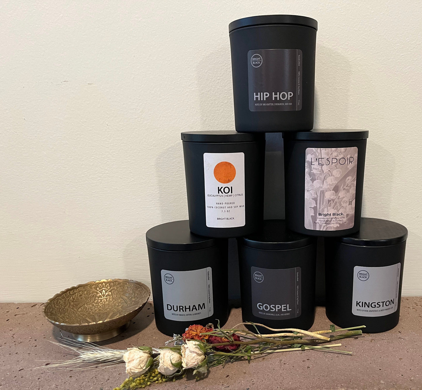 Bright Black Candles