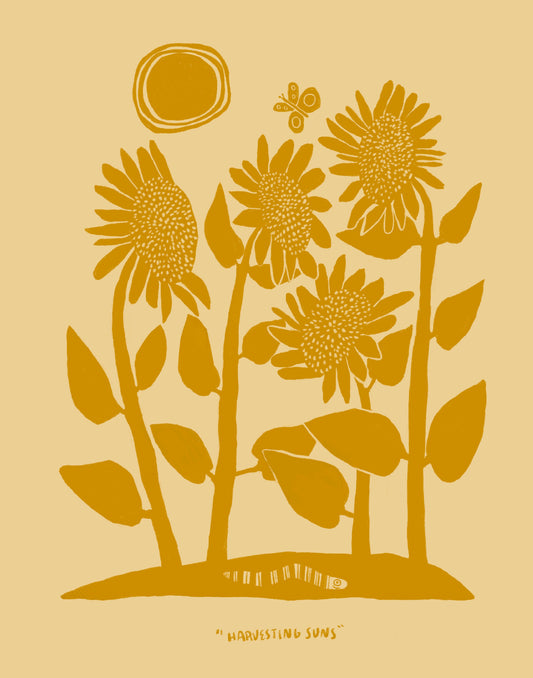 Harvesting Suns Print