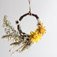 Dried Flower Wreath - 3" Grapevine Base