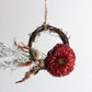 Dried Flower Wreath - 3" Grapevine Base