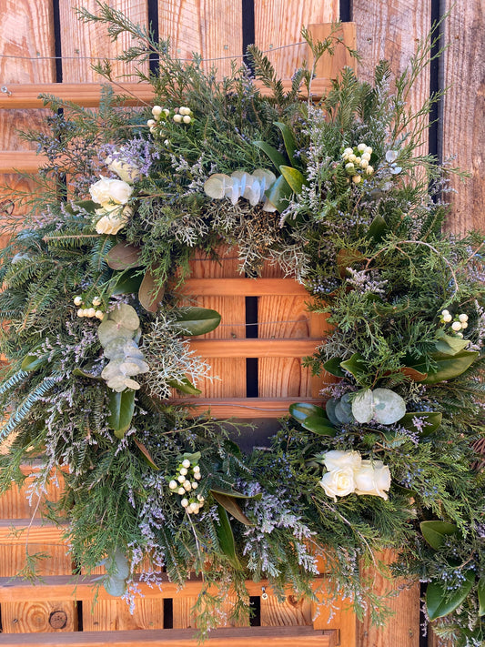 Evergreen Wreath - 18"