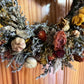 Dried Flower Wreath - 8" Grapevine Base